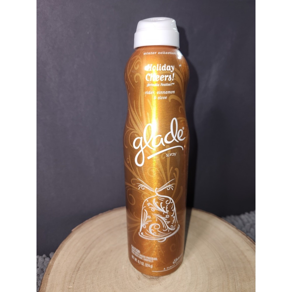 Glade French Vanilla Spray Air Freshener 9.7 oz Winter Collection~SUPER RARE‎